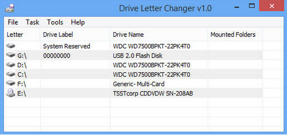 Drive Letter Changer V1.0 绿色版