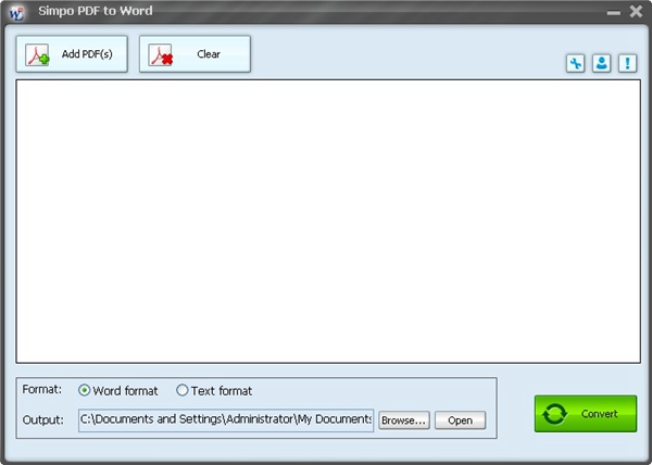 Simpo PDF to Word（PDF转Word工具） V3.5.2