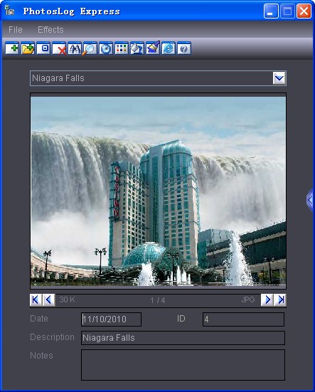 PhotosLog Express(照片管理工具) V2011.1 绿色版