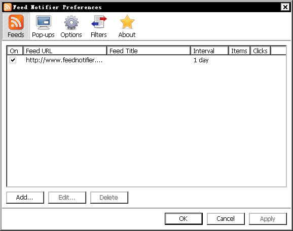  桌面Rss阅读器(Feed Notifier) V2.6