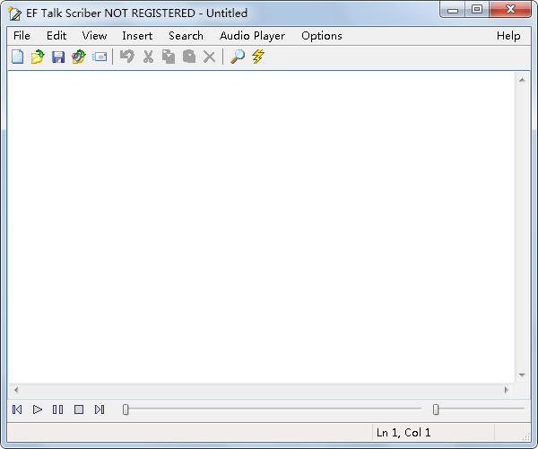  EF Talk Scriber(音频播放软件) V3.30 英文版