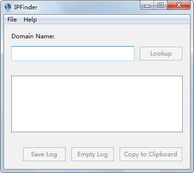 域名IP查询工具(IPFinder) V2.3.0 绿色英文版