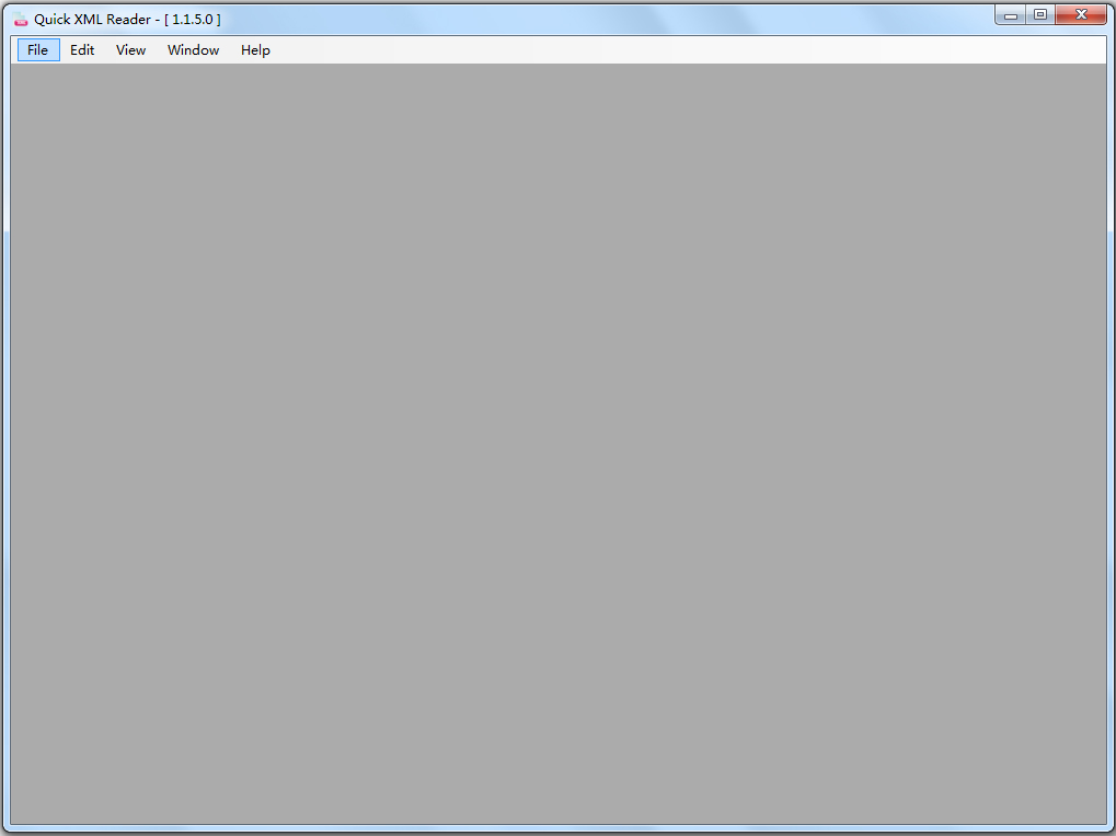 Quick XML Reader(XML文档快速阅读工具) V1.1.5.0 英文绿色版
