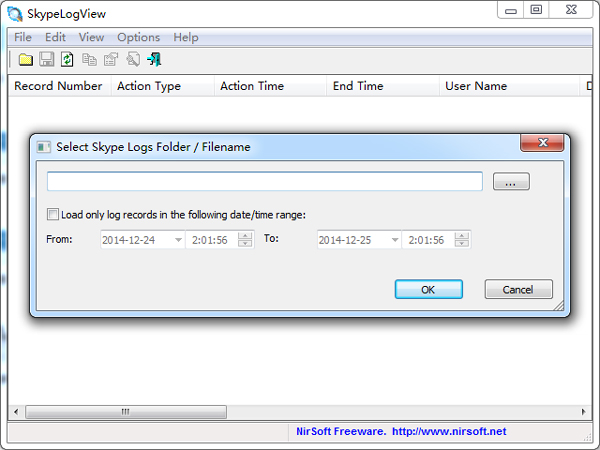  SkypeLogView(Skype聊天记录查看) V1.55 绿色版
