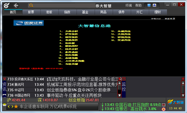 国都证券大智慧 V7.60 专业版