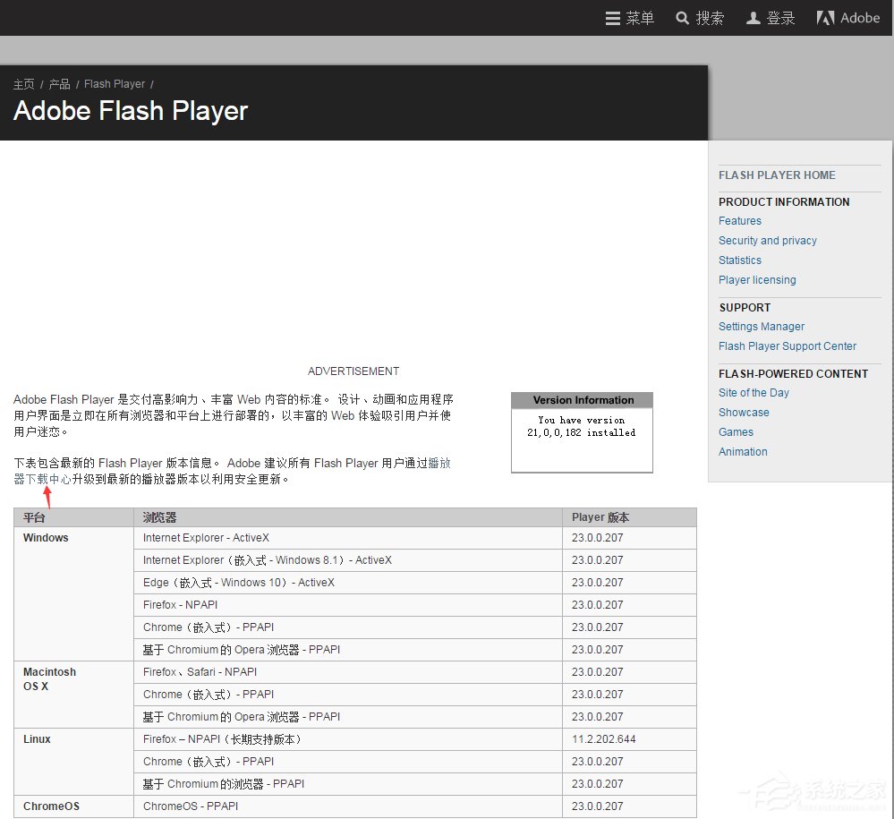 flashplayer播放器怎么升级？Adobe flash player的更新方法