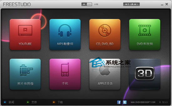 DVDVideoSoft Free Studio 5.3.3 多国语言安装版