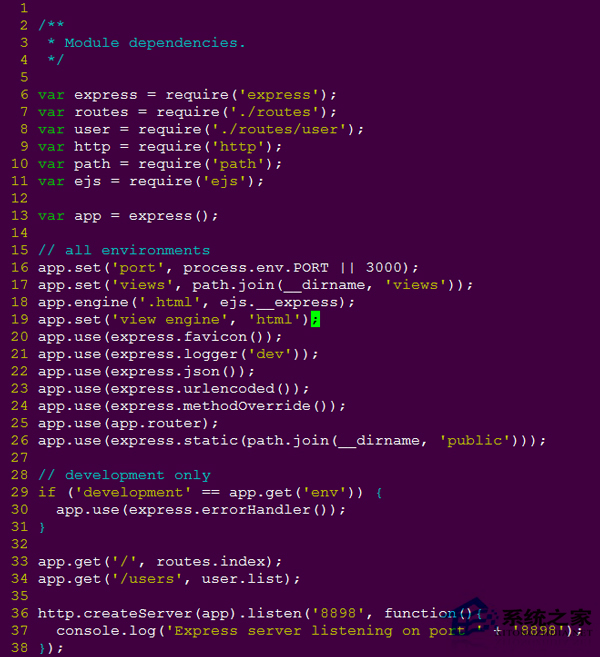 如何在Linux下安装Node.js的Express