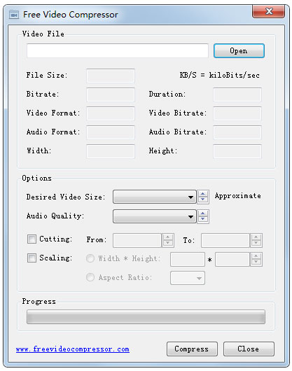 视频压缩工具(Free Video Compressor) V1.0