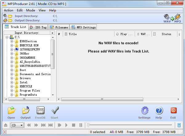 MP3Producer(CD转换mp3) V2.61 多国语言版