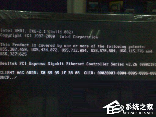 电脑开机出现CLIENT MAC ADDR如何解决？
