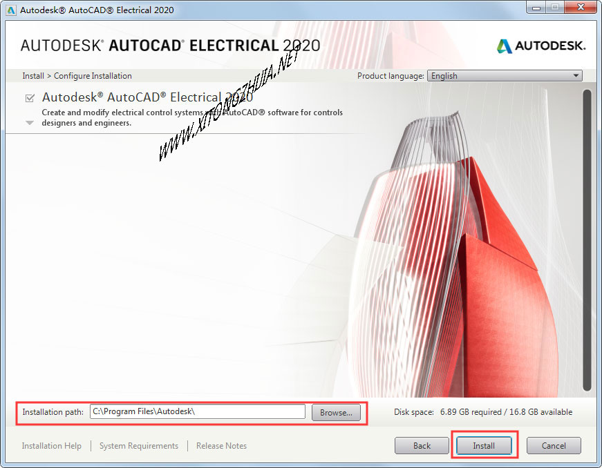 AutoCAD Electrical 2020安装教程