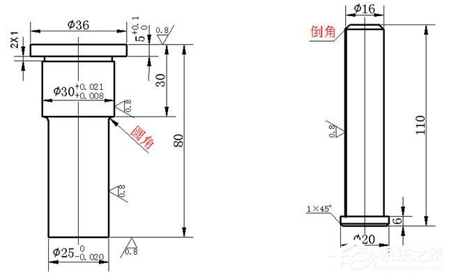 AutoCAD2016快速入门：倒角和圆角