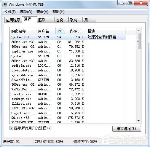 Win7系统电脑搜索功能不能用