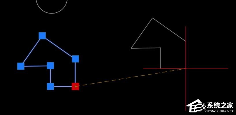 AutoCAD 2004拖动图形的方法