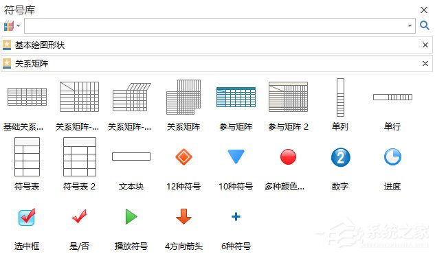 Edraw Max怎么绘制关系矩阵图？