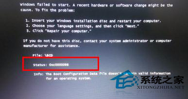 Win7系统报错0xc0000098怎么办？