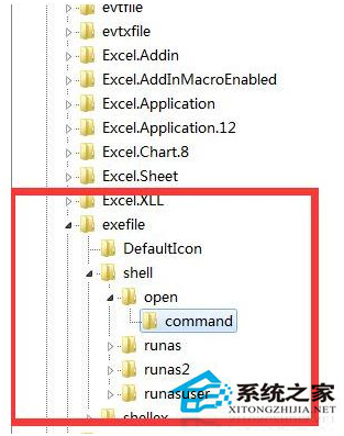 Win7运用注册表修复EXE文件程序的技巧