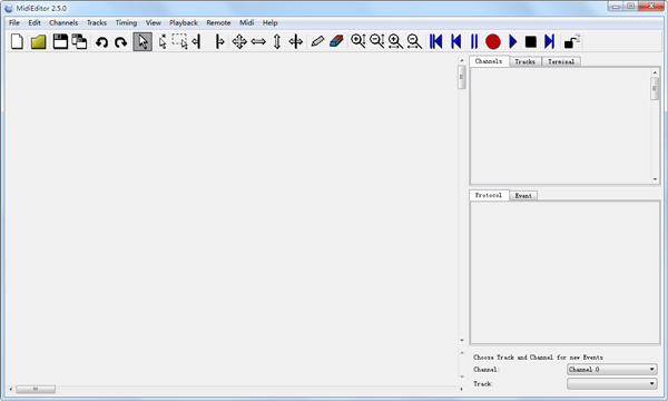 MIDI音乐制作软件(MidiEditor) V2.5.0