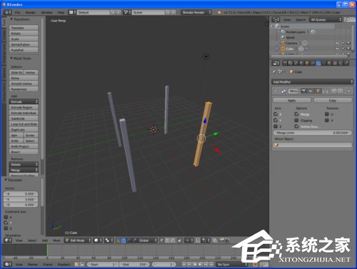 Blender八仙桌建模教程