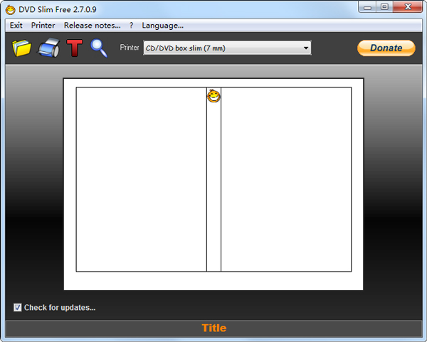 DVD Slim Free(光盘封面制作) V2.7.0.9