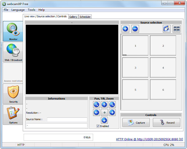 WebcamXP(屏幕抓取软件) V5.9.5.0