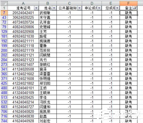 Excel如何把想要的人筛选出来？Excel筛选的方法