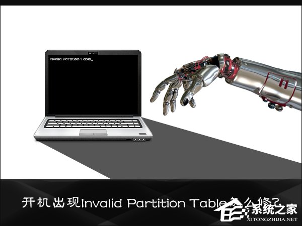 电脑开机出现Invalid Partition Table怎么修复？