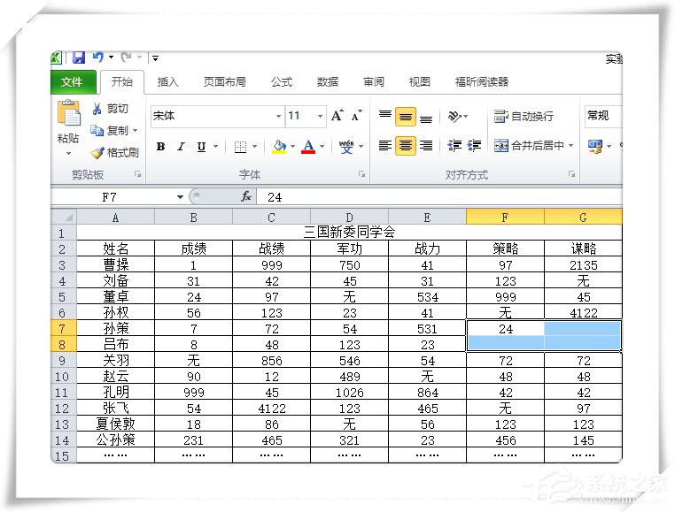 Excel如何拆分单元格？一个单元格中的内容怎么拆分为两格？