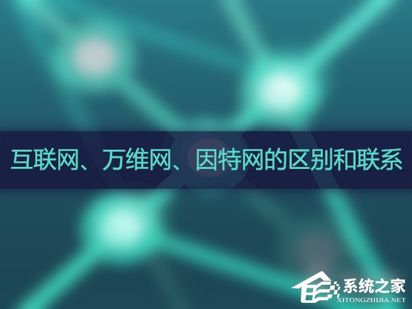 互联网、万维网、因特网之间有什么区别？