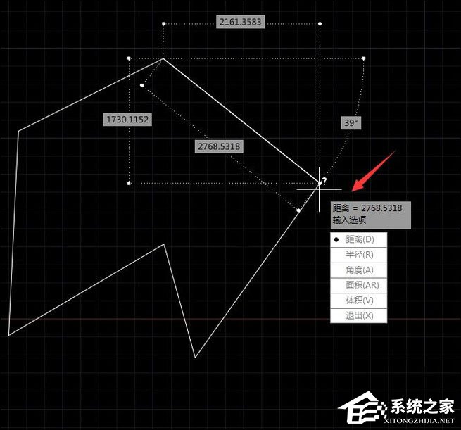 CAD中怎么测量面积、距离？CAD测量面积和距离的命令是什么？