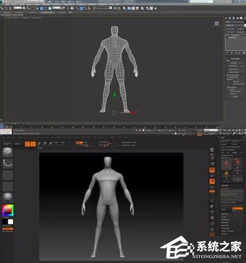 ZBrush雕刻人体教程