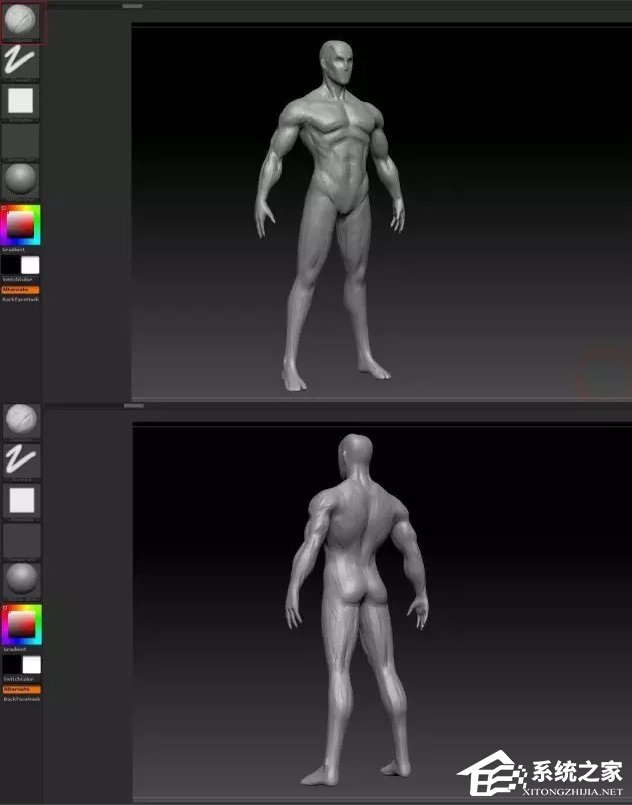 ZBrush雕刻人体教程