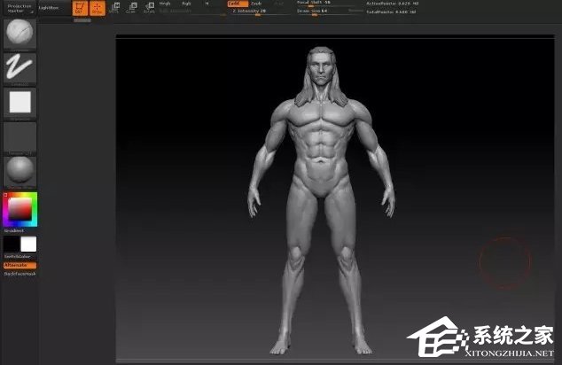 ZBrush雕刻人体教程