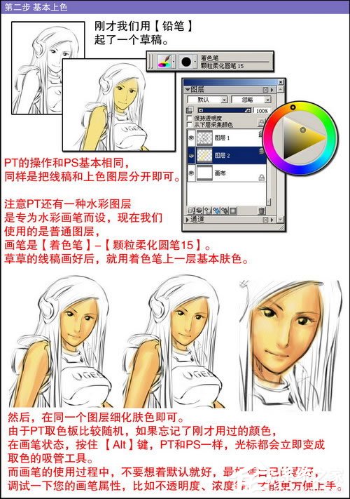 Painter手绘漫画详细教程