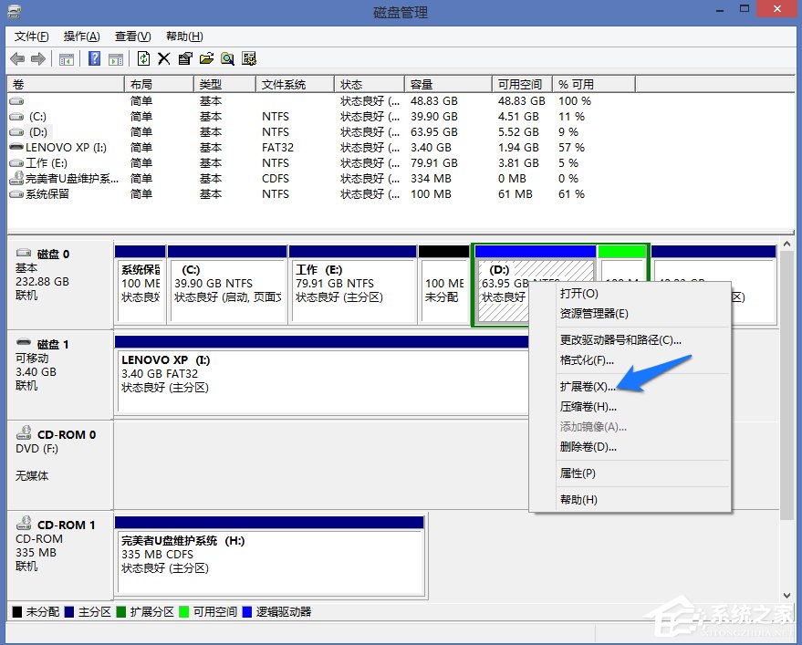 Win8系统怎么进行磁盘管理？