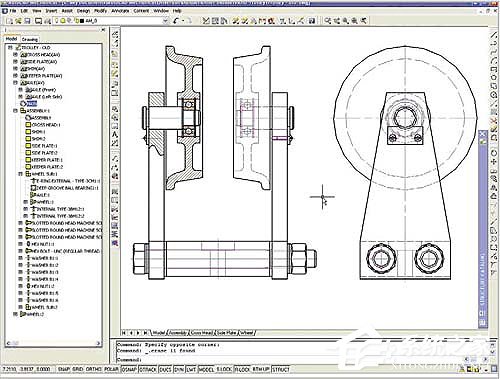 AutoCAD 2007怎么设置二维界面？