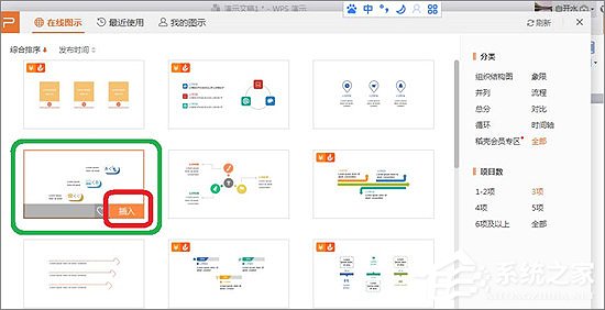 在WPS中怎么插入关系图？WPS插入关系图教程