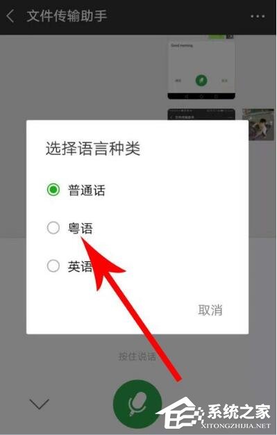 微信语音如何切换粤语？微信语音切换粤语的方法