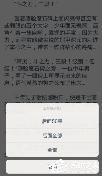 老子搜书如何缓存小说？老子搜书缓存小说的方法