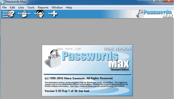 Passwords Max