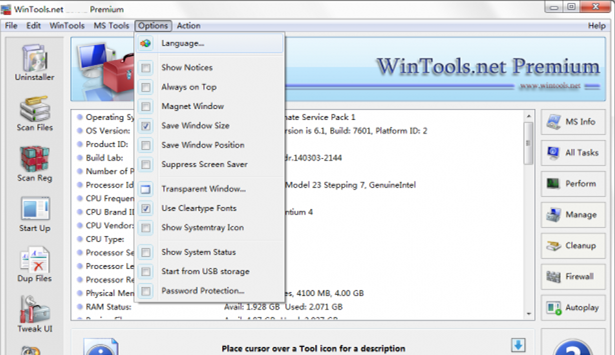 WinTools net Premium