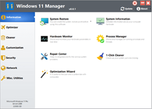 Windows 11 Manager