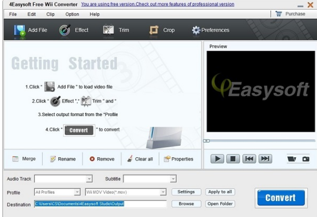 4Easysoft Free Wii Converter