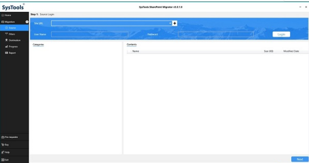 SysTools SharePoint Migrator