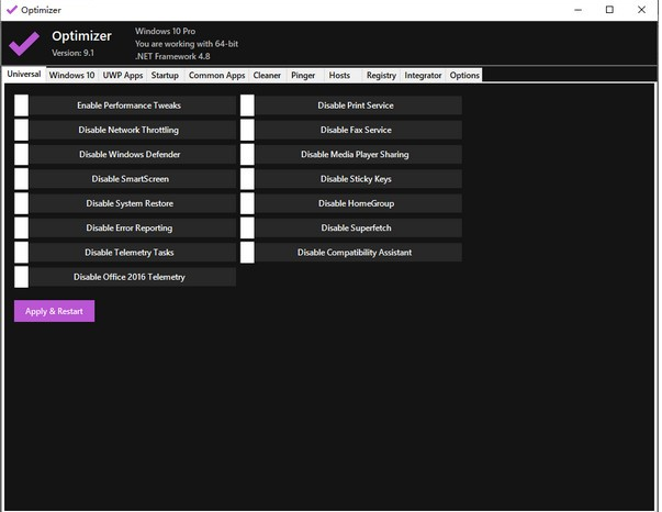 Optimizer