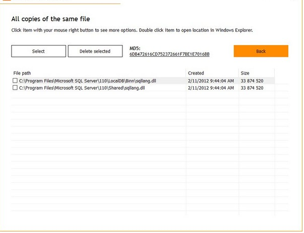 Duplicate File Finder