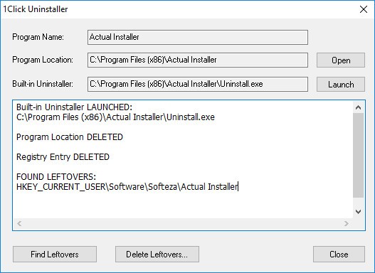 1Click Uninstaller