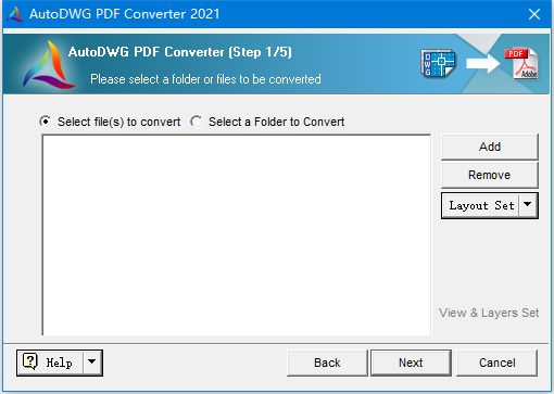 AutoDWG DWG2PDF Converter