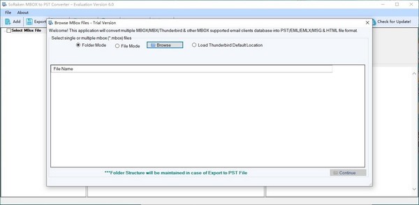 Softaken MBOX to PST Converter